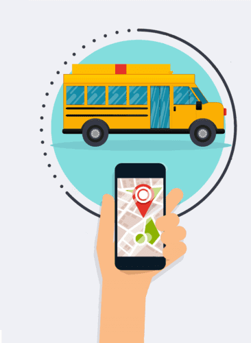 live monitoring of all the buses